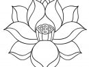 Coloriage Fleur De Lotus Zen En Ligne Gratuit À Imprimer avec Dessin Symétrique A Imprimer