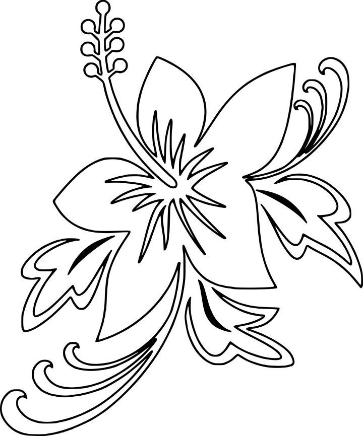 Coloriage Fleur D'été À Imprimer Sur Coloriages avec Dessin A Colorier De Fleur