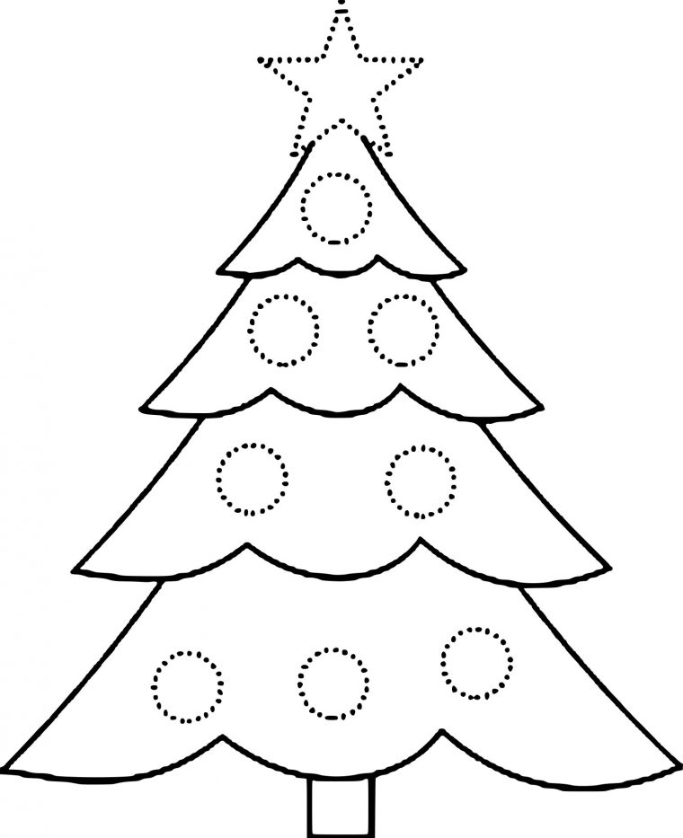 Coloriage Gabarit De Sapin Noël Dessin Gratuit Imprimer destiné Gabarit Sapin De Noel A Imprimer