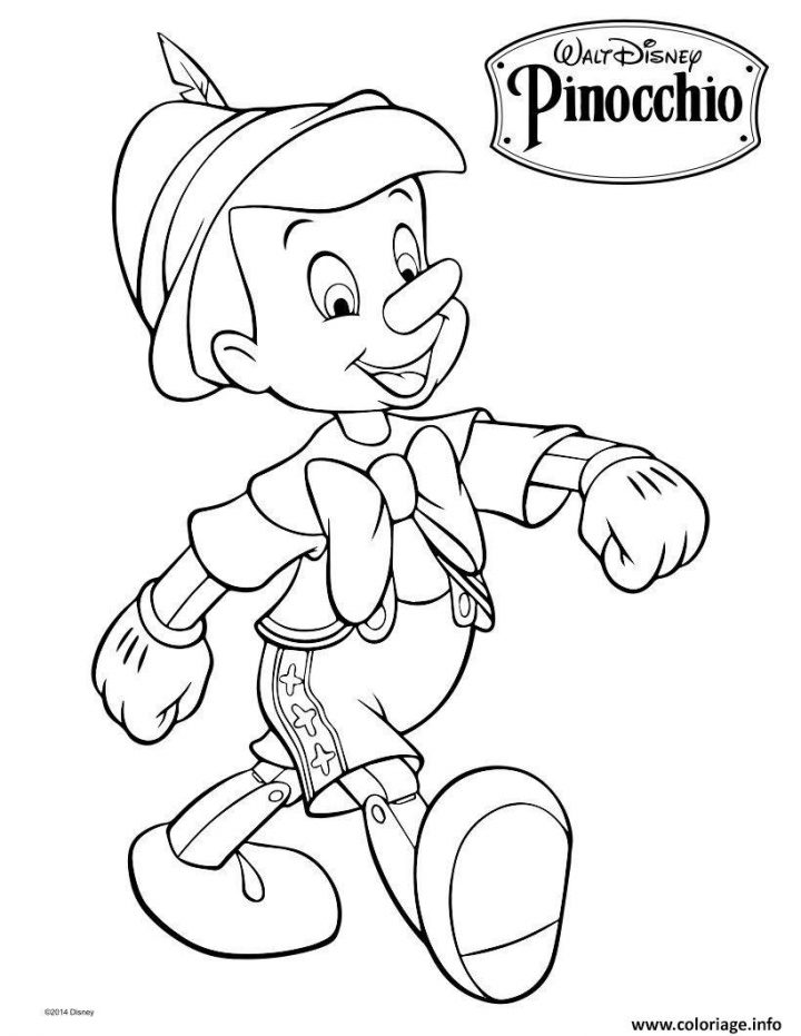 Coloriage Geppetto Un Menuisier Italien Fabrique Une intérieur Dessin Walt Disney À Imprimer