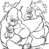 Coloriage Gorilles Tarzan À Imprimer Sur Coloriages concernant Coloriage Gorille