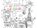Coloriage Happy Carnaval &amp; Joyeux Mardi Gras ! / Le Blog De à Coloriage De Carnaval A Imprimer Gratuit
