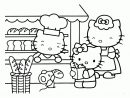 Coloriage Hello Kitty À Imprimer Format A4 à Hello Kitty À Dessiner