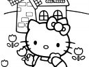 Coloriage Hello Kitty Fete Des Meres À Imprimer pour Hello Kitty À Dessiner