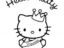 Coloriage Hello Kitty Princesse En Ligne Gratuit À Imprimer concernant Hello Kitty À Dessiner