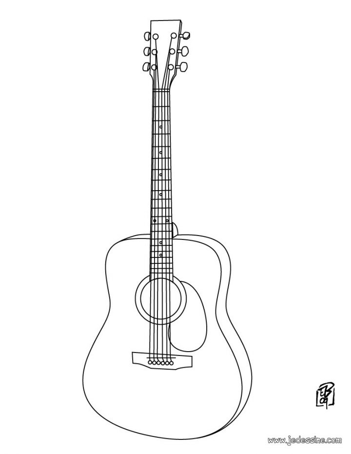 Coloriage Instruments De Musique – Coloriages – Coloriage À intérieur Image Instrument De Musique À Imprimer