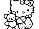 Coloriage Kitty Bébé En Ligne Gratuit À Imprimer intérieur Hello Kitty À Dessiner
