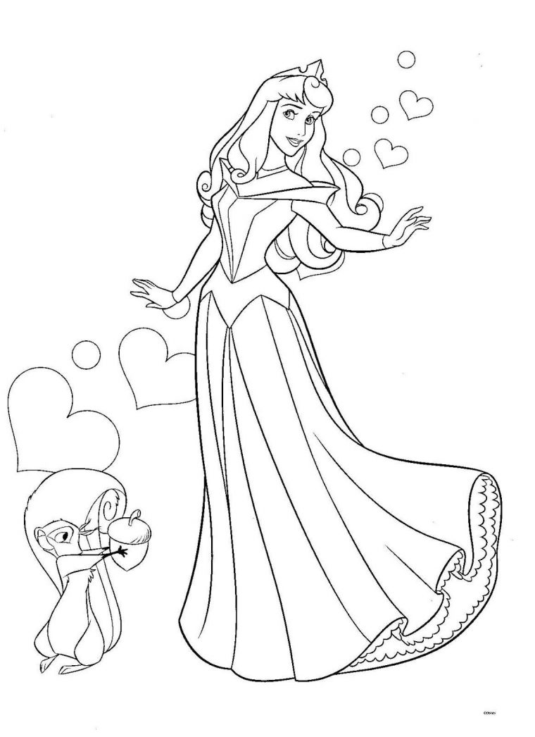 Coloriage La Belle Au Bois Dormant | Disney Princess serapportantà La Belle Au Bois Dormant A Colorier