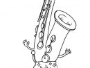 Coloriage La Trompette - Coloriage Instruments - Coloriages à Trompette À Colorier
