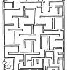 Coloriage Labyrinthe Jeux Maison Dessin concernant Labyrinthes À Imprimer