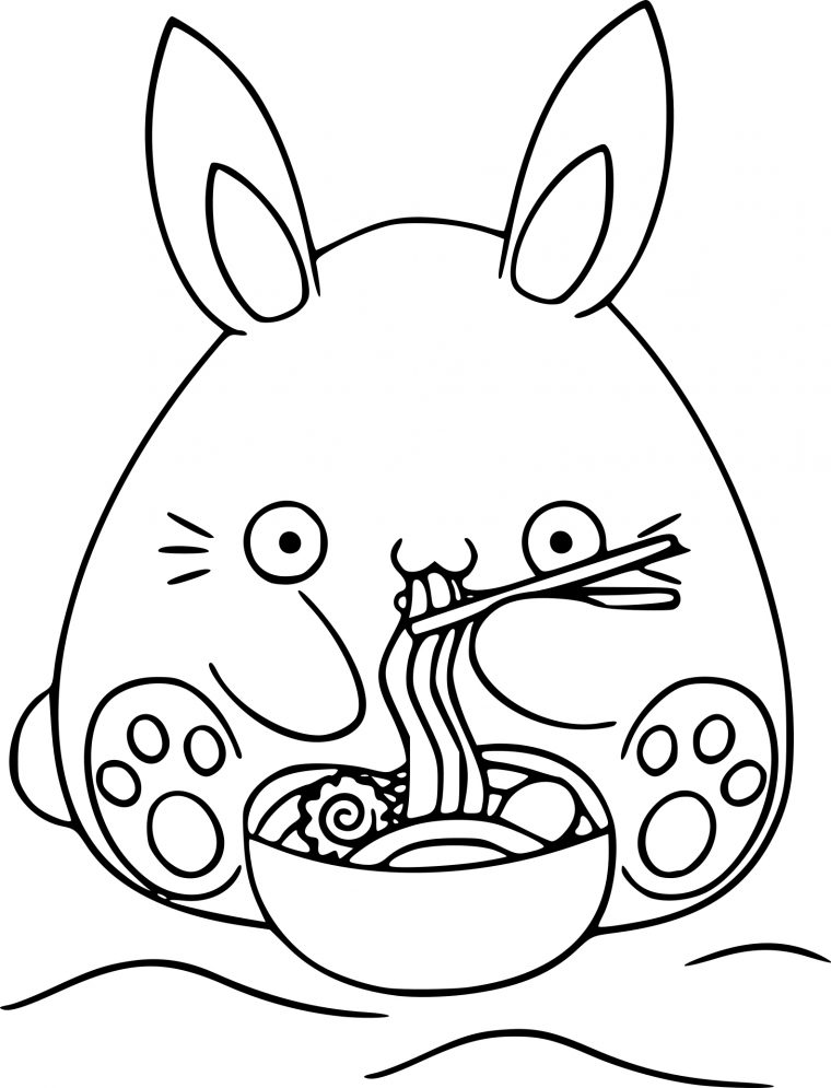 Coloriage Lapin Kawaii À Imprimer serapportantà Dessin De Lapin A Imprimer