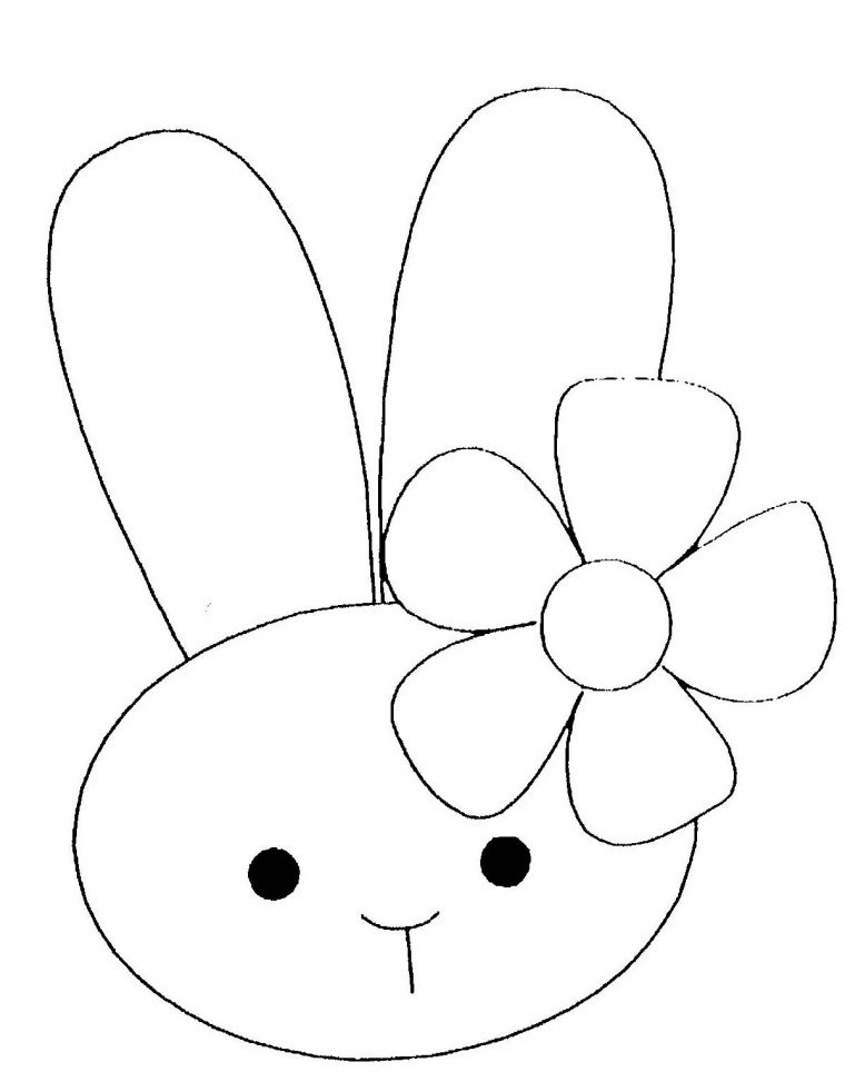 Coloriage Lapin – Les Beaux Dessins De Animaux À Imprimer Et concernant Dessin De Lapin A Imprimer