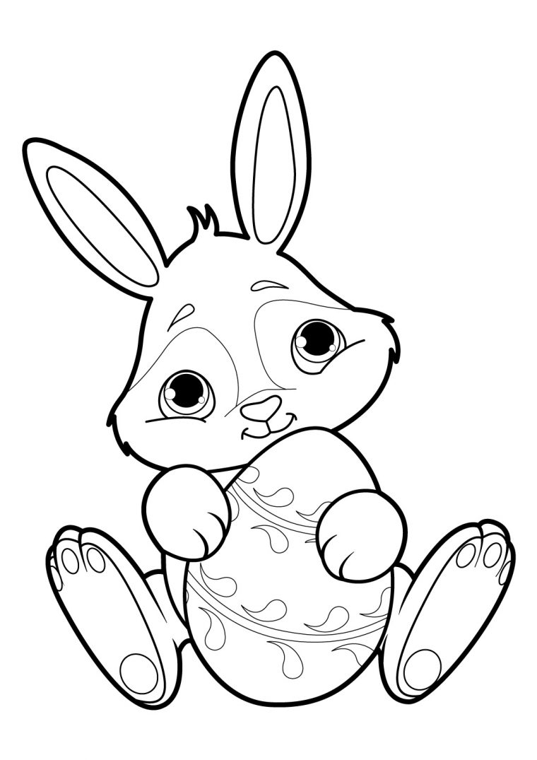 Coloriage Lapin – Les Beaux Dessins De Animaux À Imprimer Et encequiconcerne Dessin De Lapin A Imprimer