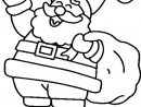 Coloriage Le Père Noël En Ligne Gratuit À Imprimer concernant Dessin À Découper