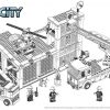 Coloriage Lego City : La Caserne Des Pompiers - Coloriage avec Dessin De Pompier À Imprimer