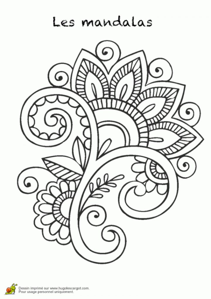 Coloriage Les Mandalas Sur Hugo 19 | Coloriage Mandala à Hugo L Escargot Coloriage Mandala