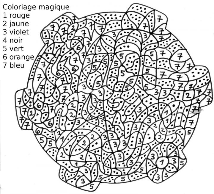 Coloriage Magique #47 (Éducatifs) – Coloriages À Imprimer concernant Jeux Educatif 4 Ans A Imprimer