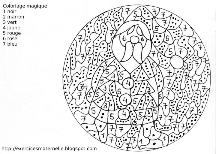 Coloriage Magique #97 (Éducatifs) – Coloriages À Imprimer concernant Coloriages Codés Gs