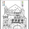 Coloriage Magique Chateau Fort | Coloriages À Imprimer Gratuits tout Image De Chateau Fort A Imprimer
