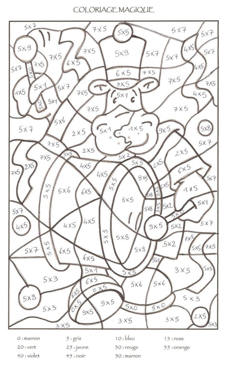 Coloriage Magique Cp À Colorier – Dessin À Imprimer encequiconcerne Coloriage Codé Cp