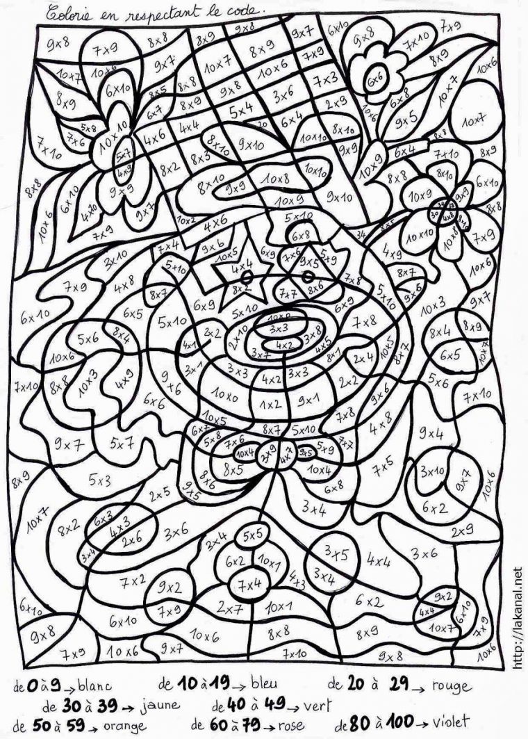 Coloriage Magique Gs Maths | Coloriage Magique, Coloriage encequiconcerne Coloriage Codé Gs