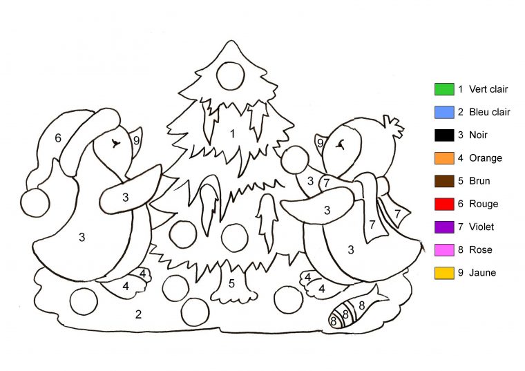 Coloriage Magique Sapin De Noël À Imprimer encequiconcerne Coloriage Magique Maternelle A Imprimer Gratuit