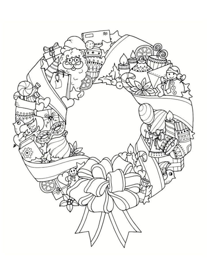 Coloriage Mandala De Noël : 30 Dessins À Imprimer avec Mandala À Imprimer Facile