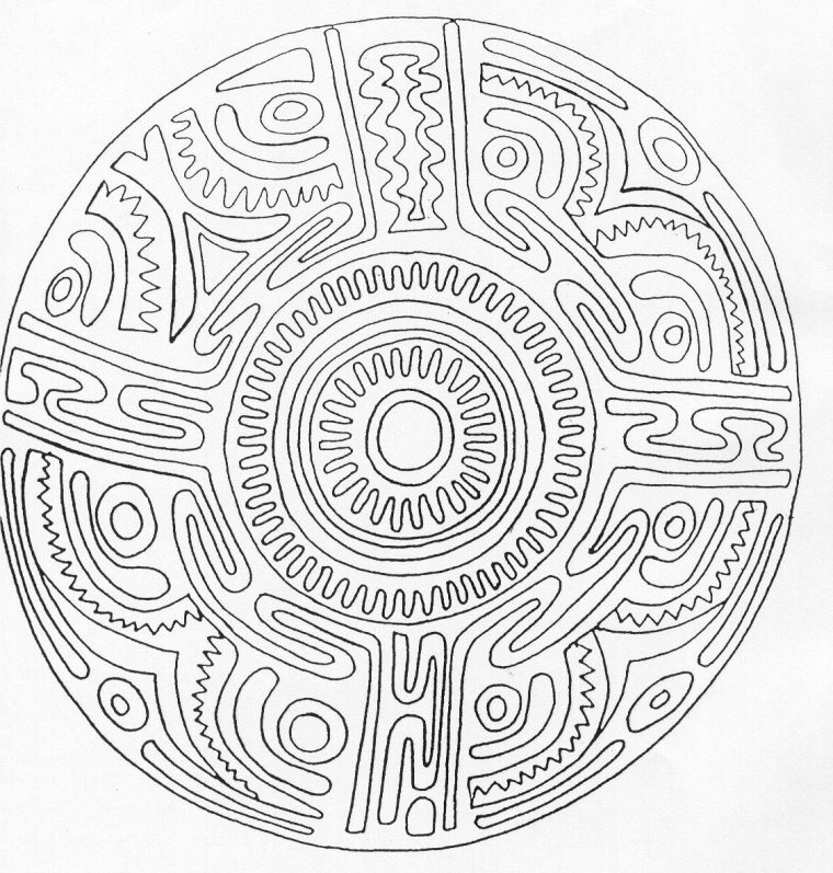 Coloriage Mandala Difficile – Les Beaux Dessins De Meilleurs serapportantà Coloriage De Mandala Difficile A Imprimer