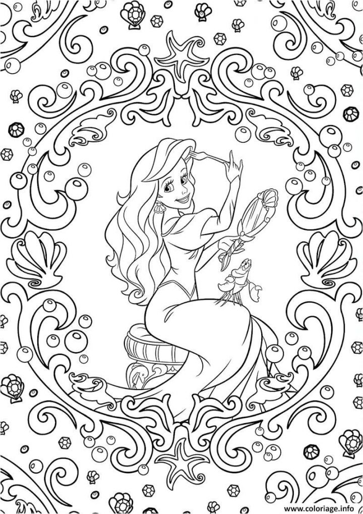 Coloriage Mandala Disney À Imprimer | Bondless | Coloriage pour Coloriage Princesses Disney À Imprimer