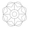 Coloriage Mandala Facile En Ligne Gratuit À Imprimer avec Mandala Facile À Imprimer