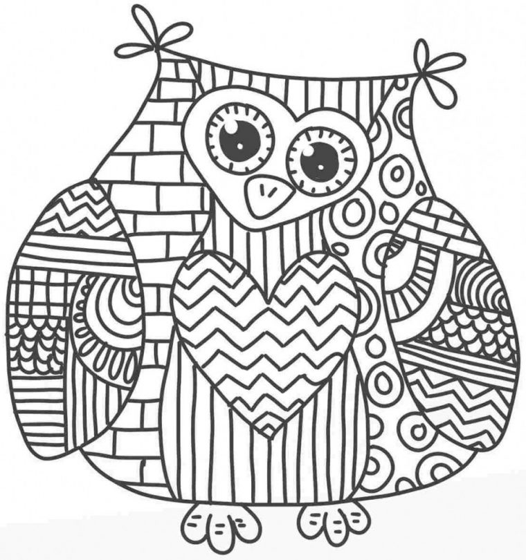 Coloriage Mandala Hibou À Imprimer Sur Coloriages à Jeux De Coloriage De Rosace