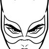 Coloriage Masque Catwoman À Imprimer Sur Coloriages avec Masque De Catwoman A Imprimer