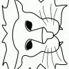 Coloriage Masque Lion Sur Hugolescargot tout Masque À Imprimer Animaux