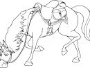 Coloriage Maximus Le Cheval Dans Raiponce À Imprimer avec Jeux De Coloriage De Cheval