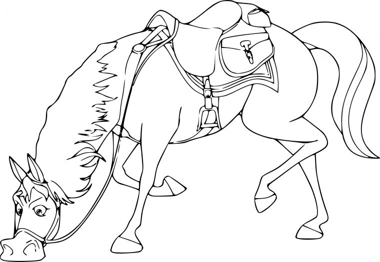 Coloriage Maximus Le Cheval Dans Raiponce À Imprimer avec Jeux De Coloriage De Cheval