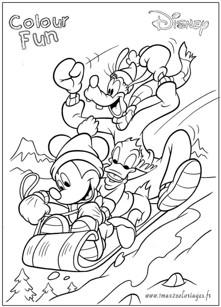 Coloriage Mickey – Les Beaux Dessins De Disney À Imprimer Et pour Dessin Walt Disney À Imprimer