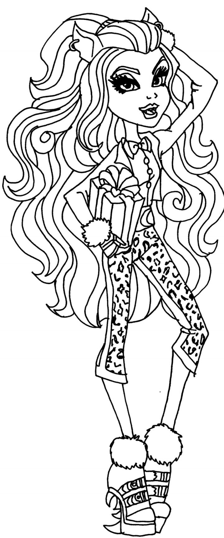 Coloriage Monster High Baby – Les Beaux Dessins De Meilleurs dedans Image Monster High A Imprimer