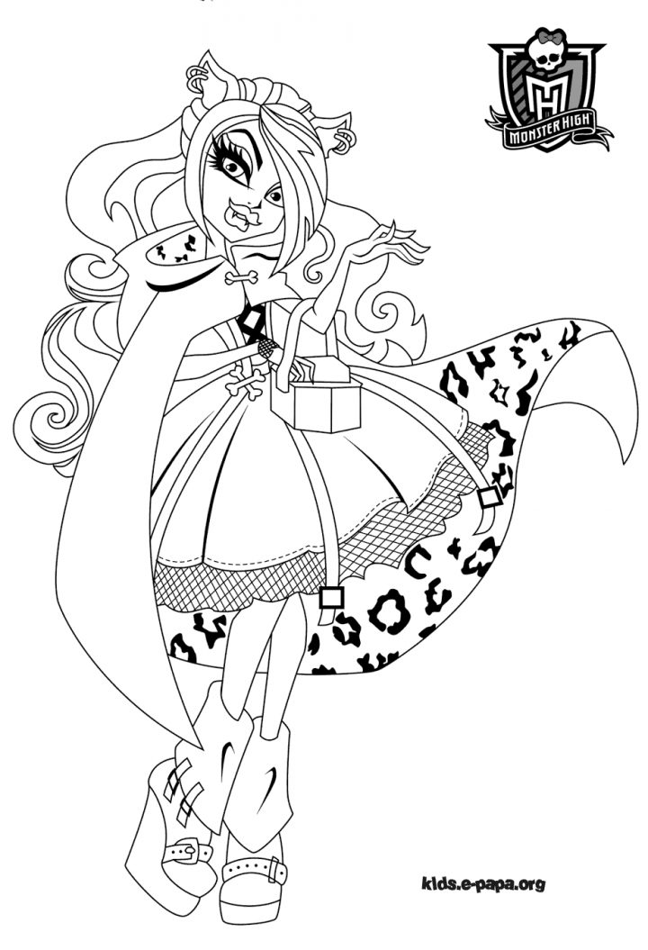 Coloriage Monster High Baby – Les Beaux Dessins De Meilleurs encequiconcerne Image Monster High A Imprimer