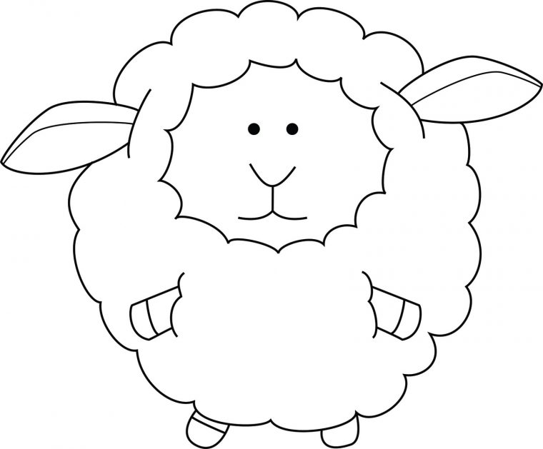 Coloriage Mouton – Les Beaux Dessins De Animaux À Imprimer à Photo De Mouton A Imprimer