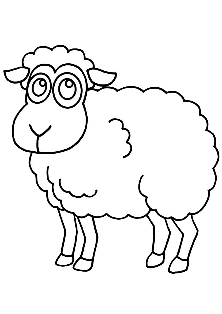 Coloriage Mouton – Les Beaux Dessins De Animaux À Imprimer tout Photo De Mouton A Imprimer