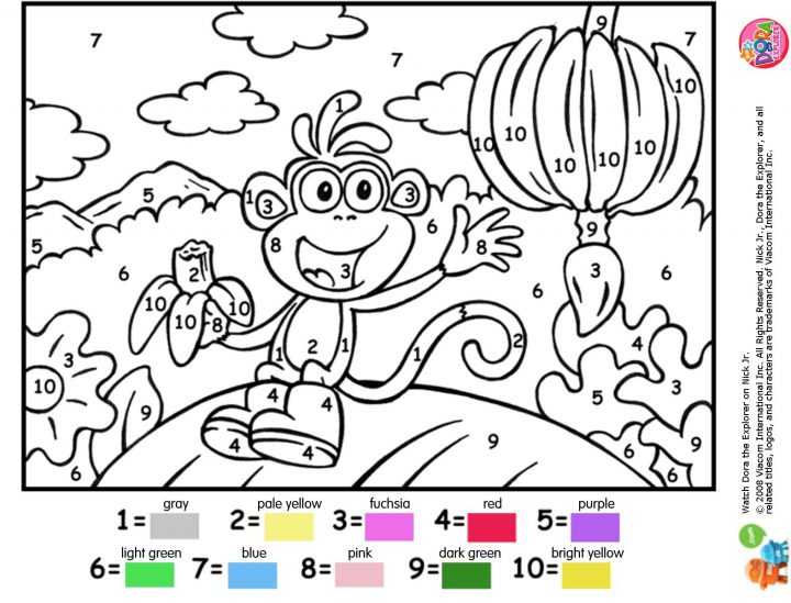 Coloriage Numéroté À Imprimer pour Coloriage Numero A Imprimer