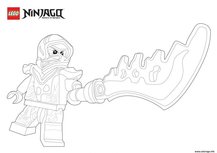 Coloriage Nya Ninjago Epee Dessin serapportantà Coloriage D Épée