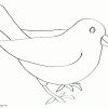 Coloriage - Oiseau : Moineau tout Dessin D Oiseau Simple
