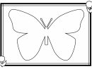 Coloriage Papillon - Les Beaux Dessins De Animaux À Imprimer à Dessin Papillon À Colorier
