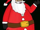 Coloriage Pere Noel A Imprimer Gratuit - Santa Claus Clipart pour Coloriage De Père Noel Gratuit A Imprimer