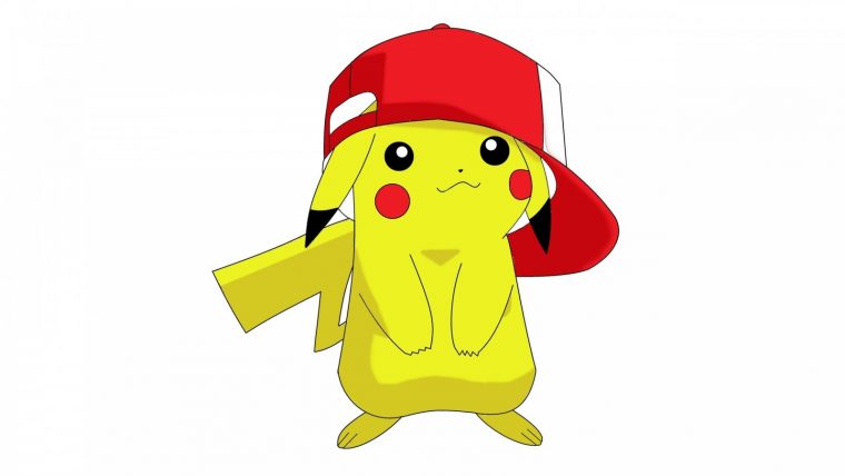 Coloriage Pikachu Avec Une Casquette De Baseball à Dessin De Pikachu Facile