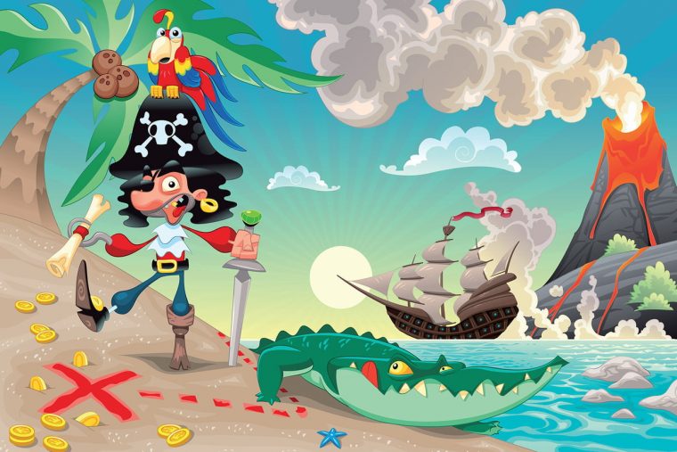 Coloriage Pirate Sur Hugolescargot concernant Dessin A Imprimer De Pirate