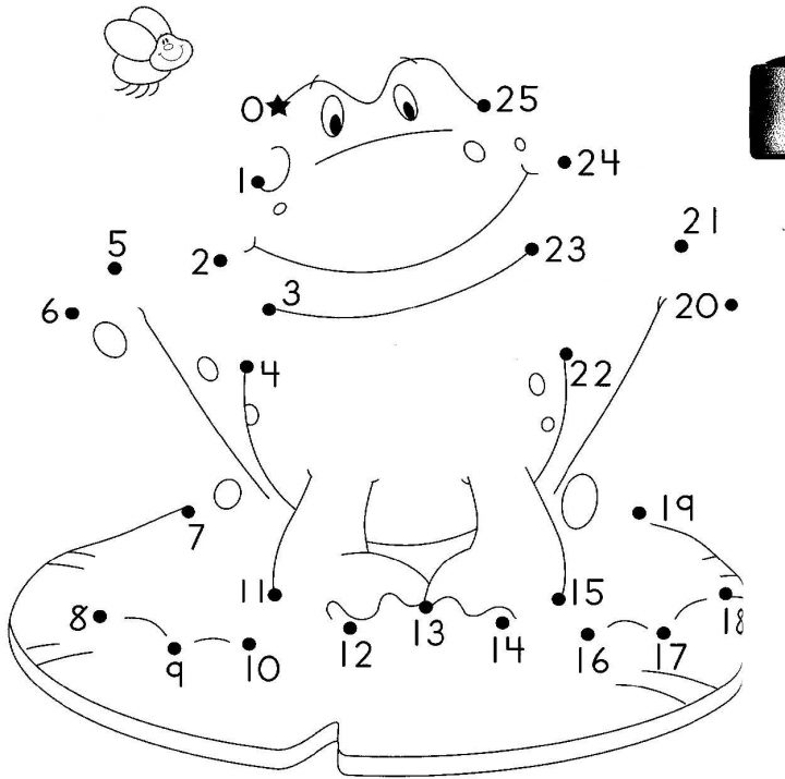 Coloriage Point À Point #2 (Éducatifs) – Coloriages À Imprimer destiné Jeux A Relier