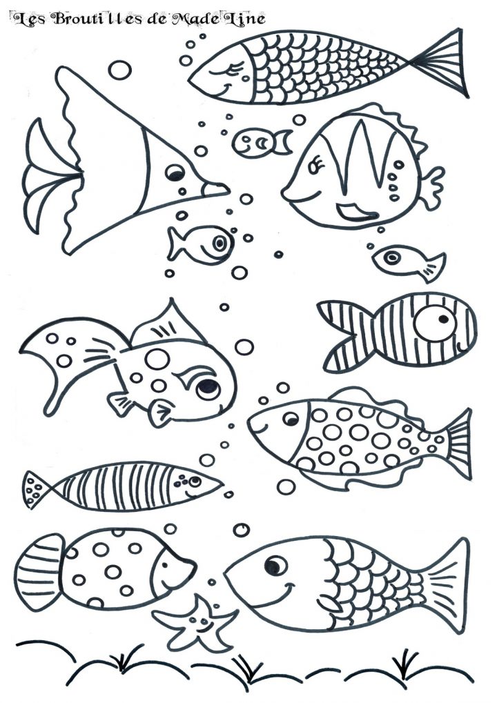 Coloriage Poisson D Avril Maternelle – Maduya serapportantà Dessin De Poisson D Avril A Imprimer