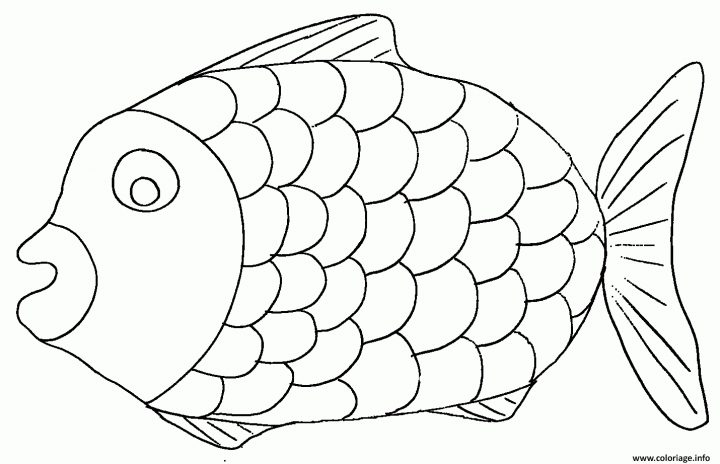 Coloriage Poisson Davril Dessin avec Dessin De Poisson D Avril A Imprimer